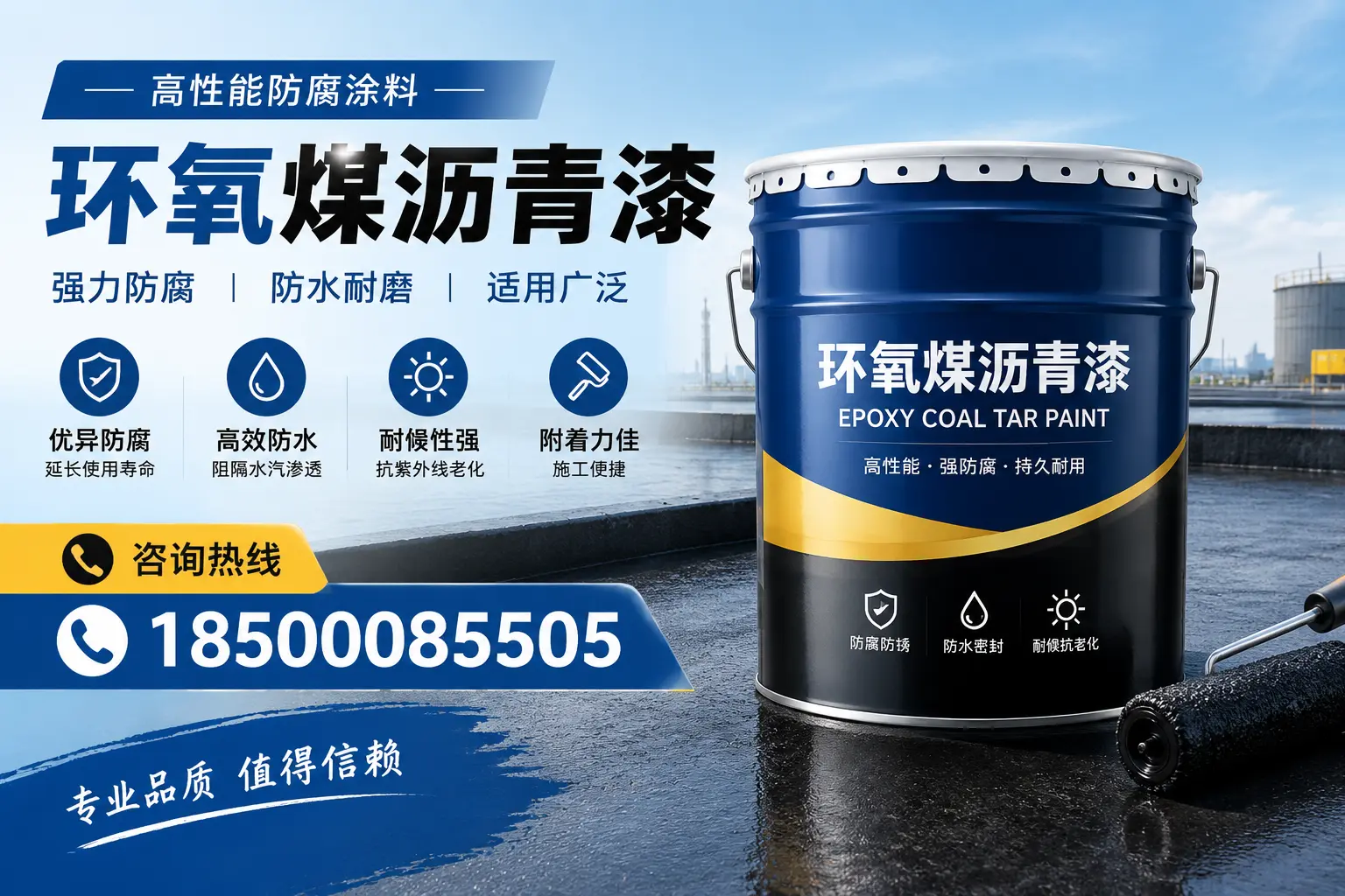 环氧煤沥青漆的主要成分与功能，绥化用户深度了解