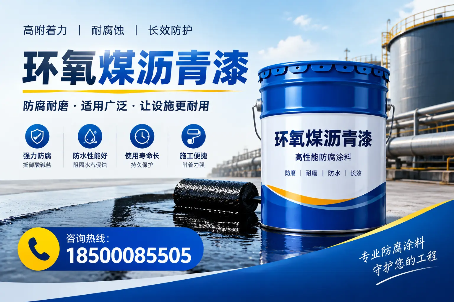 环氧煤沥青漆与其他涂料的对比分析，助力绥化企业决策